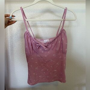 Olivia Rae Light Pink Textured Top